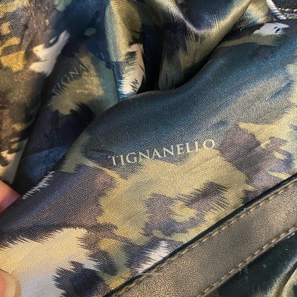 Tignanello Black Satchel Bag - Picture 13 of 14